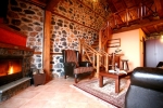 suites Palaios Agios Athanasios jacuzzi fireplace